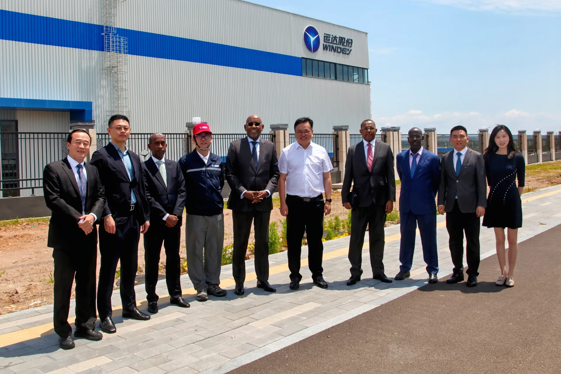 Windey factory partnership visit