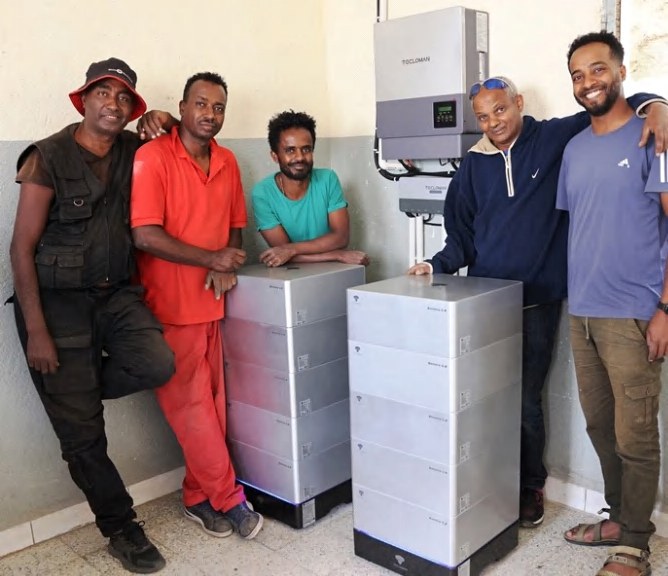 Eritrea veterinary station energy storage project