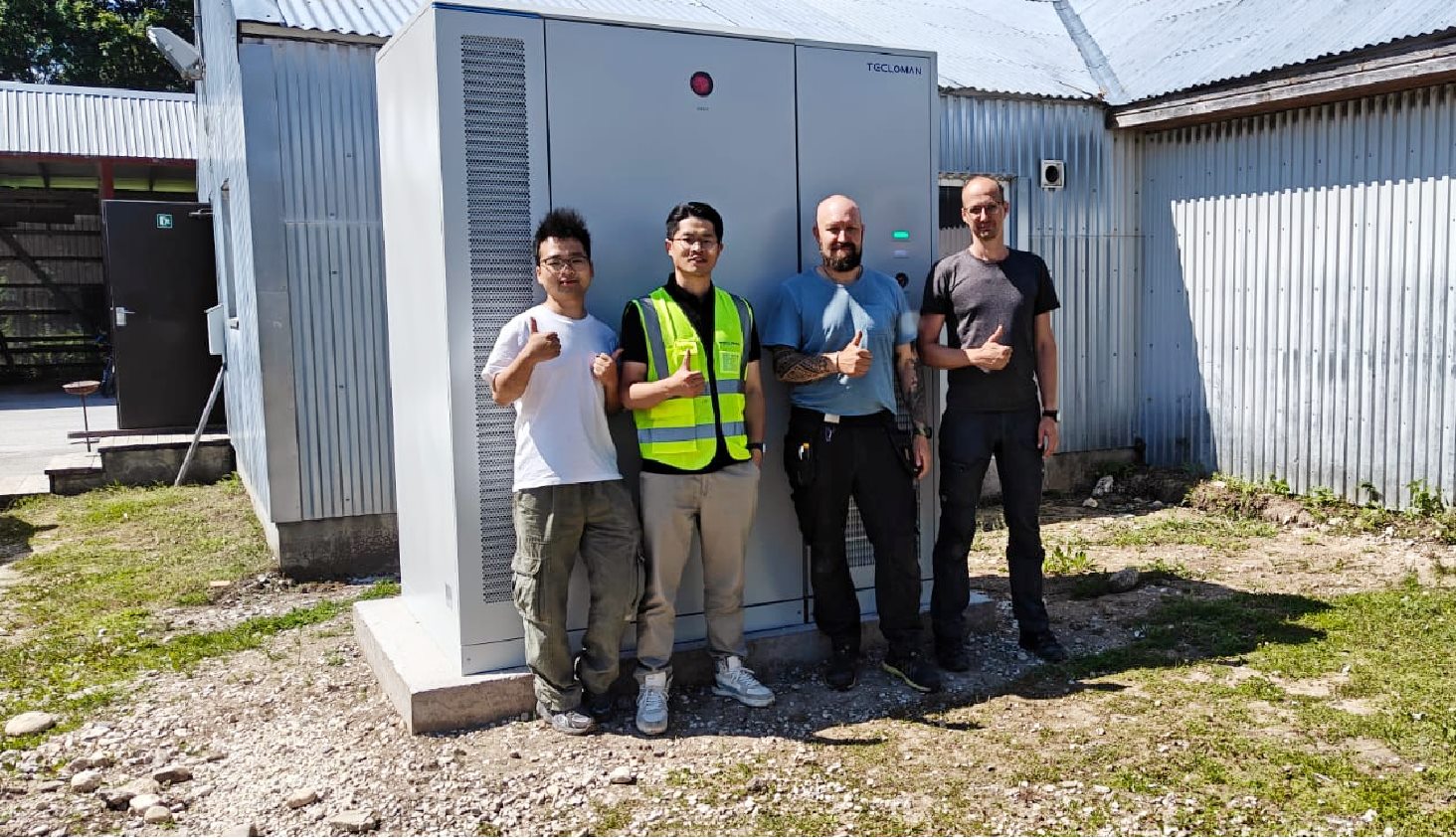 Estonia energy storage project