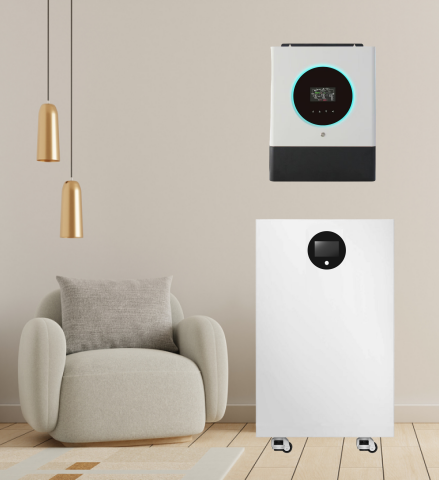 Residential home solar battery storage system for backup power