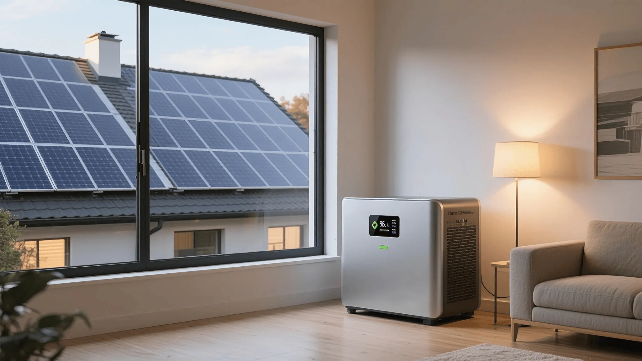 Home energy storage system for off-grid and backup use