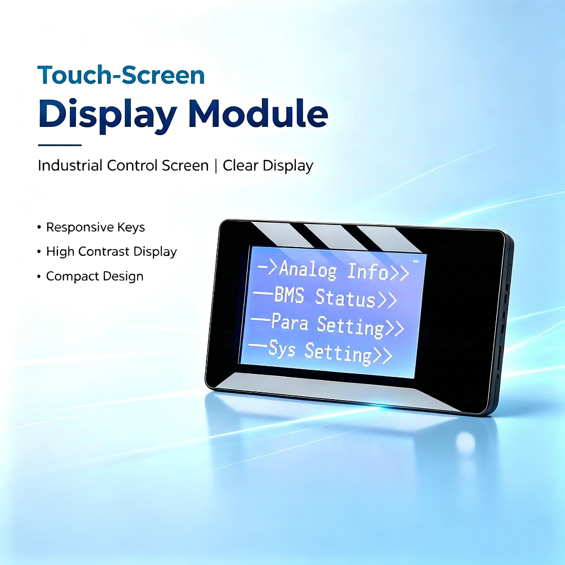 M16S100BL-V1 touch screen display detail