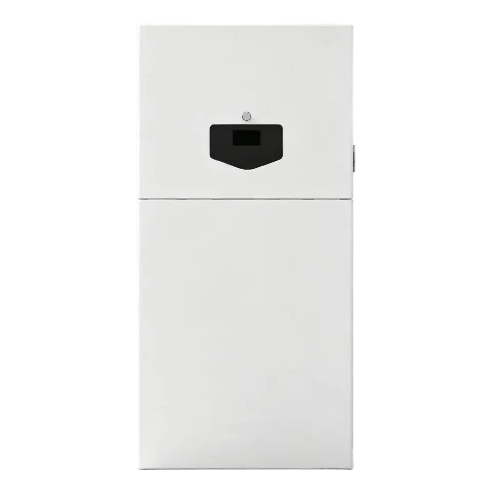 Angled view of the YR-AIO6.2-M10 all-in-one energy storage system