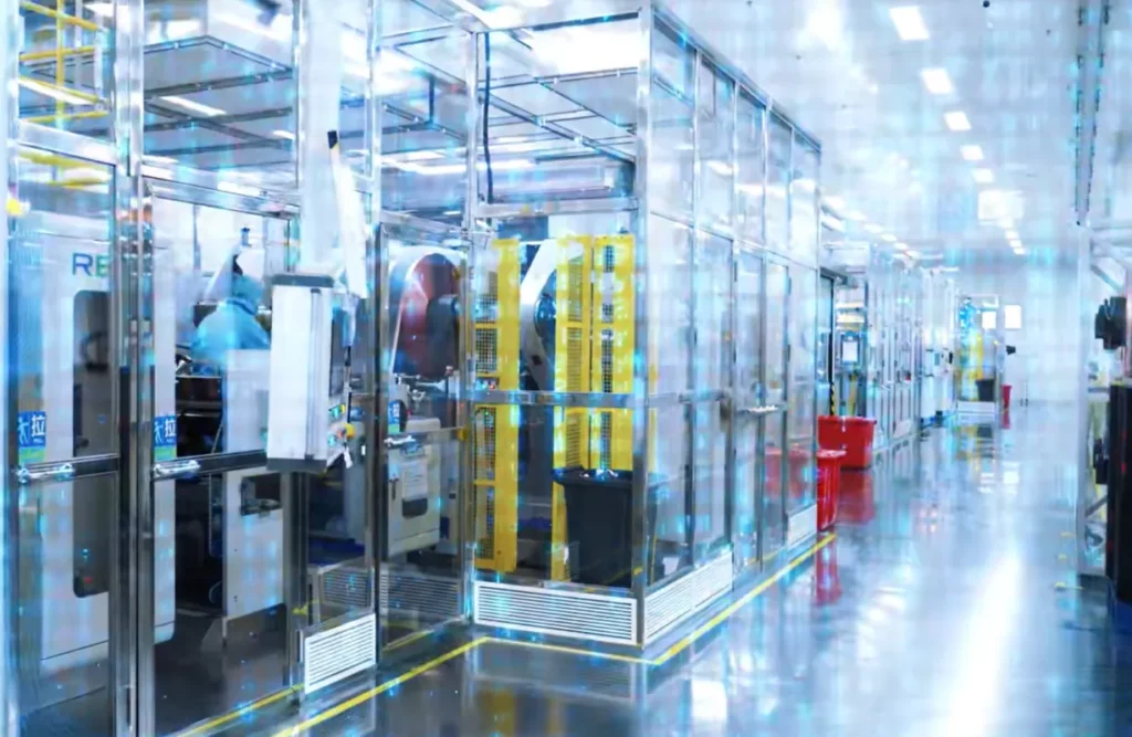REPT BATTERO intelligent battery cell production line
